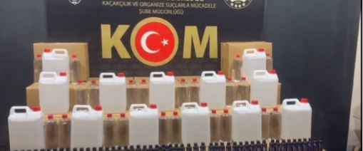 81 ilde sahte ve kaçak alkol operasyonu: 91 bin 384 litre ele geçirildi
