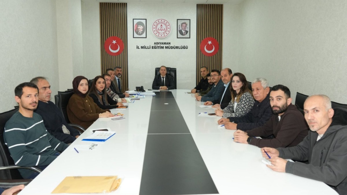 Adıyaman'da eğitim yatırımlarına yönelik istişare toplantısı düzenlendi