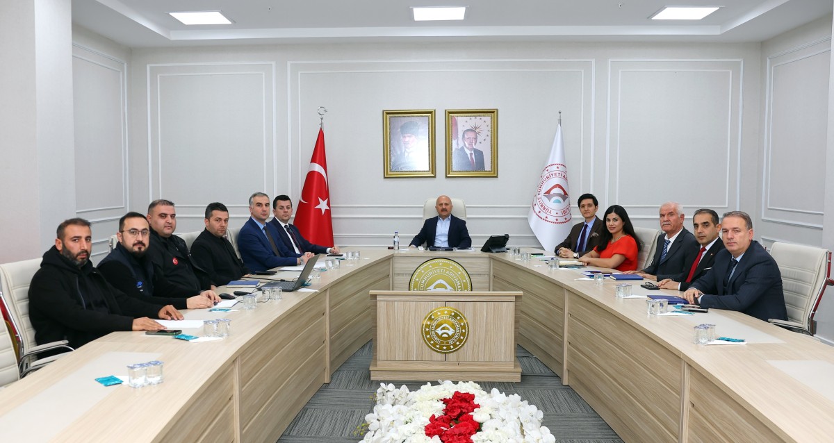 Adıyaman’da Haftalık Koordinasyon Toplantısı Yapıldı