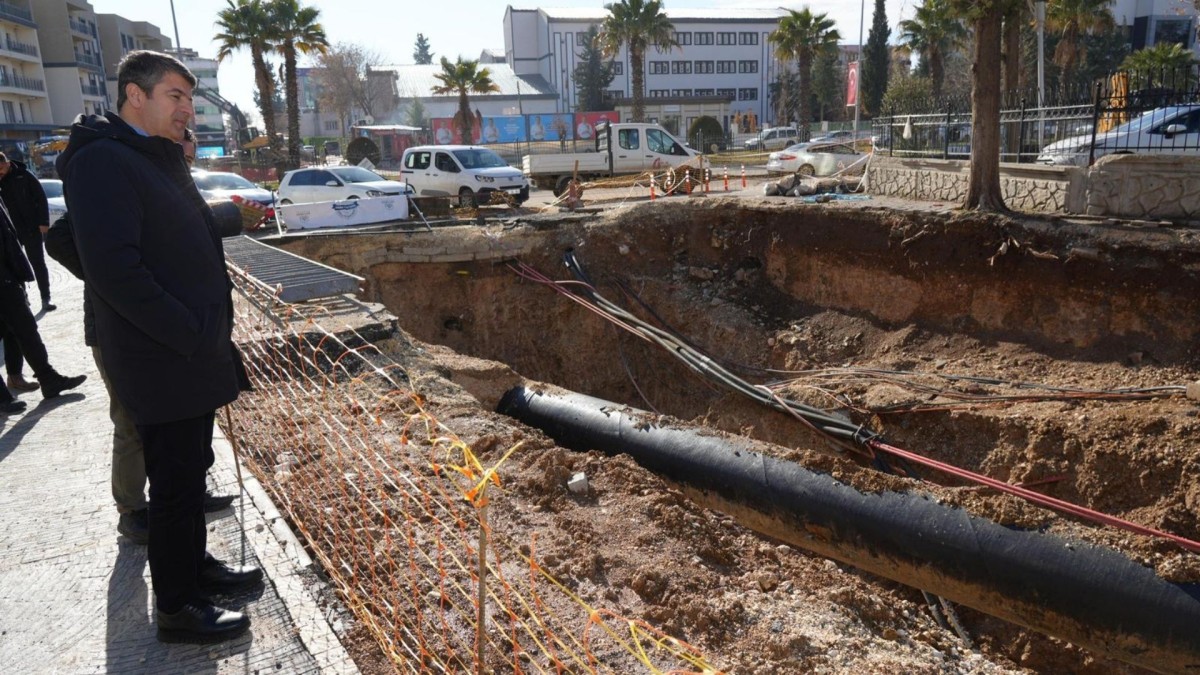 Adıyaman’da içme suyu hattı yenileniyor  - Videolu Haber