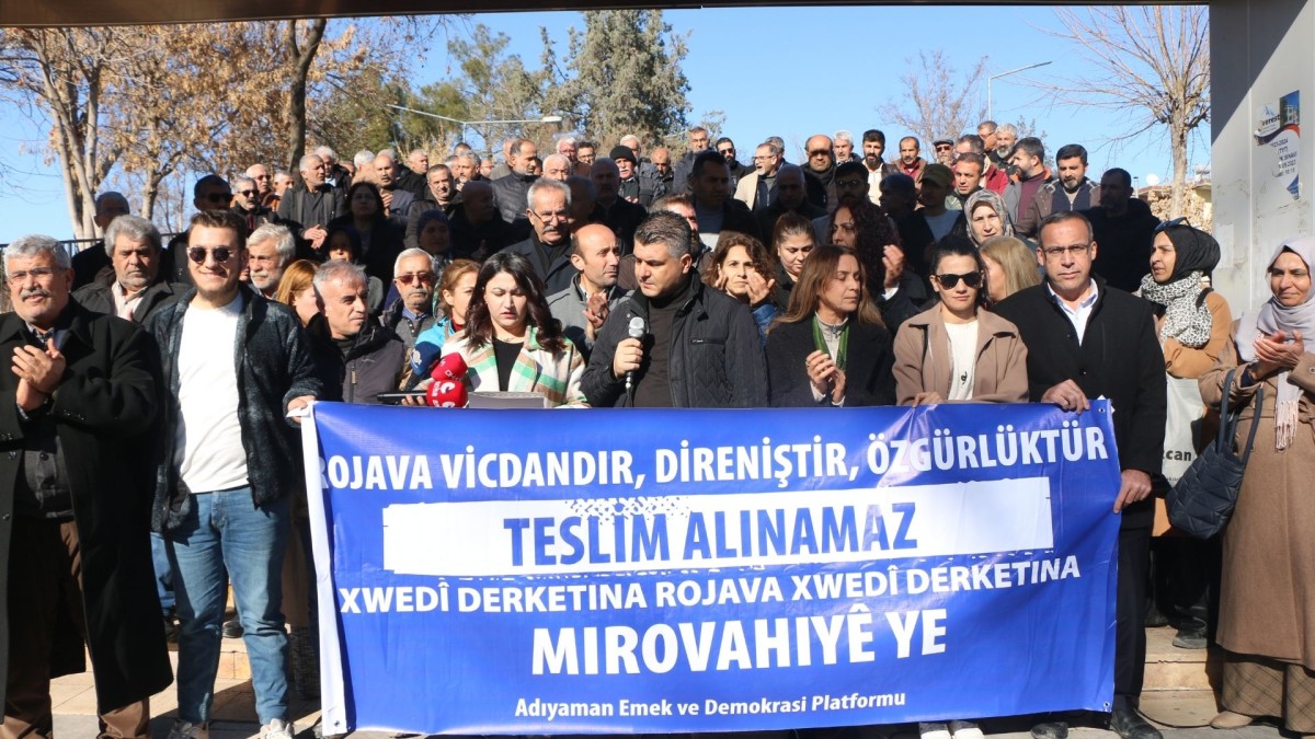 Adıyaman Emek ve Demokrasi Platformu’ndan Halep’teki saldırılara kınama: ‘Abluka kaldırılsın’  - Videolu Haber