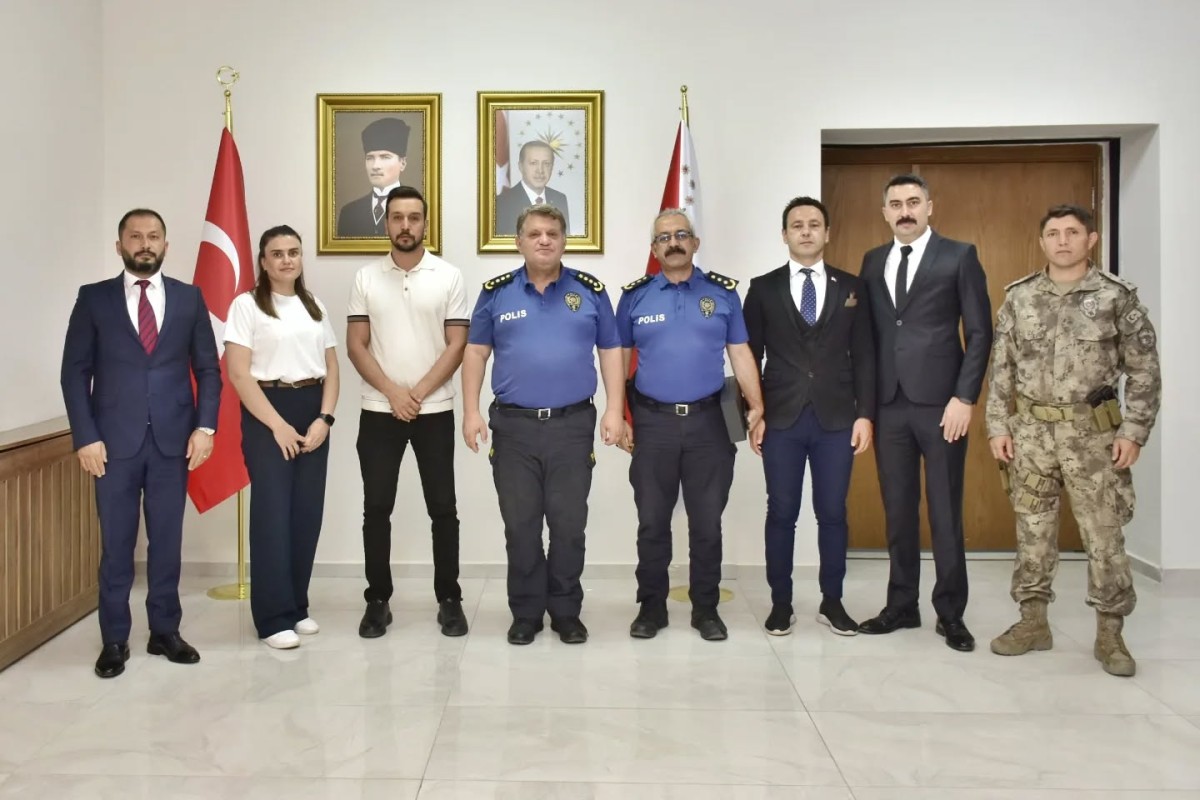 Adıyaman Emniyet Müdürlüğü’nden veda ve teşekkür töreni