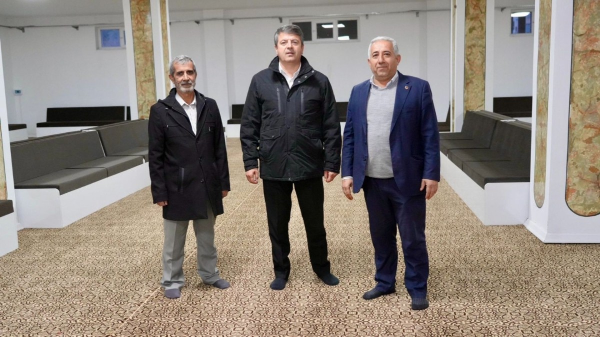 Adıyaman Fatih Mahallesi’de yeni taziye evi hizmete sunuldu
