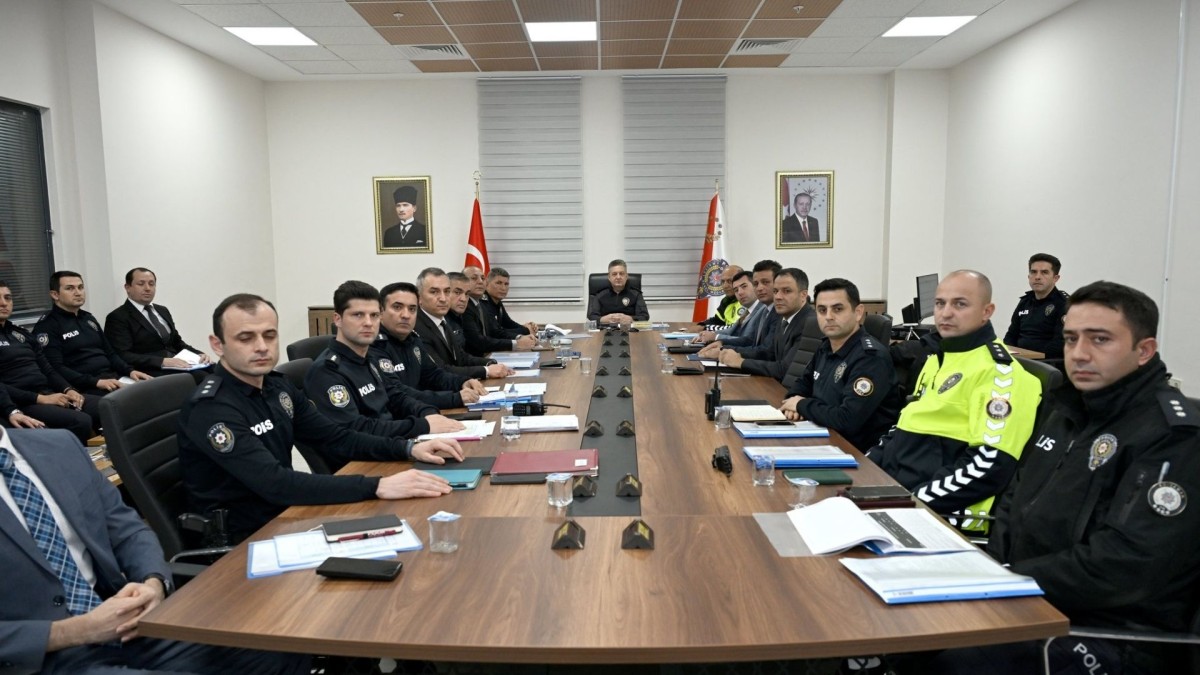 Adıyaman İl Emniyet Müdürlüğü’nde Yıl Sonu Değerlendirme Toplantısı yapıldı