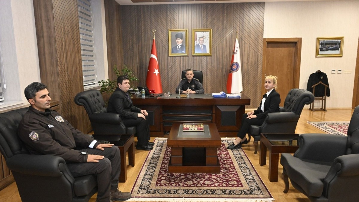 Adıyaman İl Emniyet Müdürü Nazman’dan personelle birebir görüşme