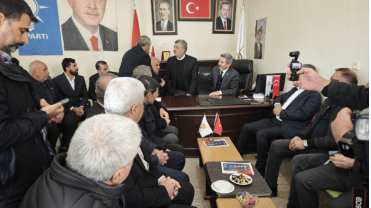 Bakan Yardımcısı Ahmet Aydın’dan AK Parti Gerger İlçe Teşkilatı’na ziyaret  - Videolu Haber