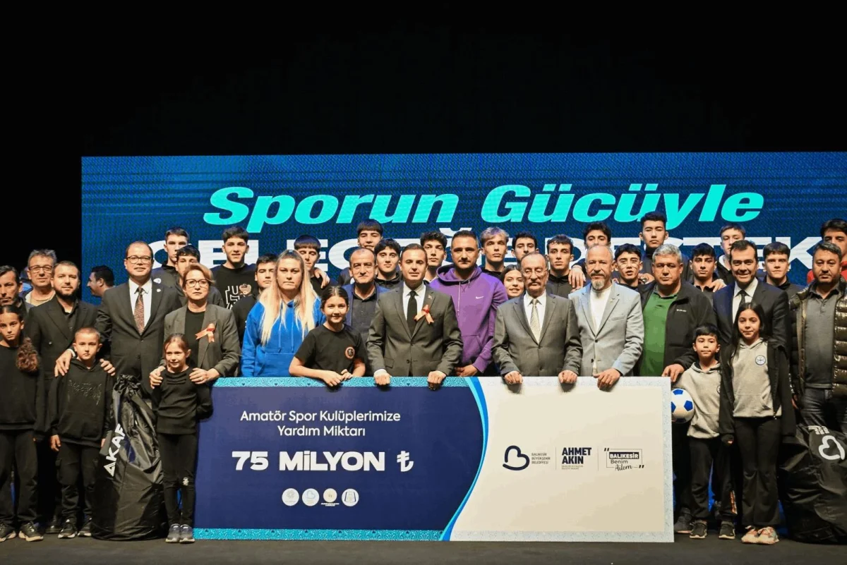 Balıkesir’de spora ve gençlere kapsamlı destek