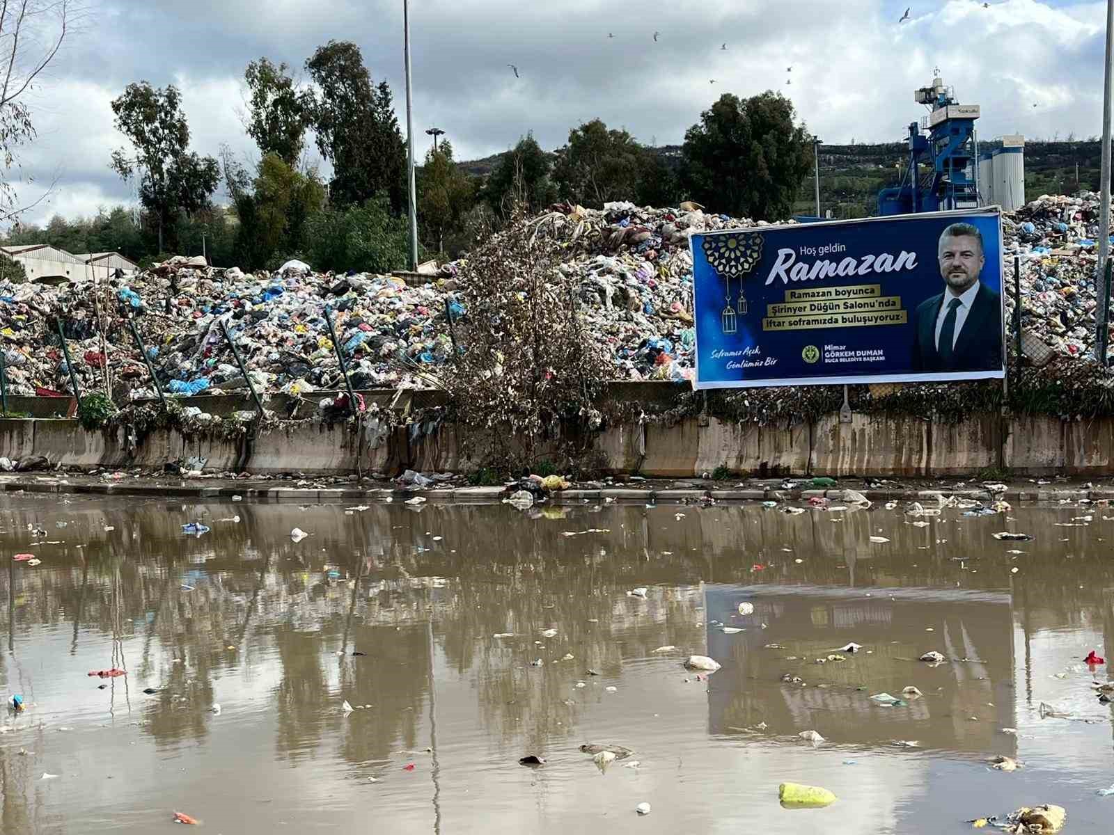 Buca’nın bitmeyen çilesi, yine ’çöp’