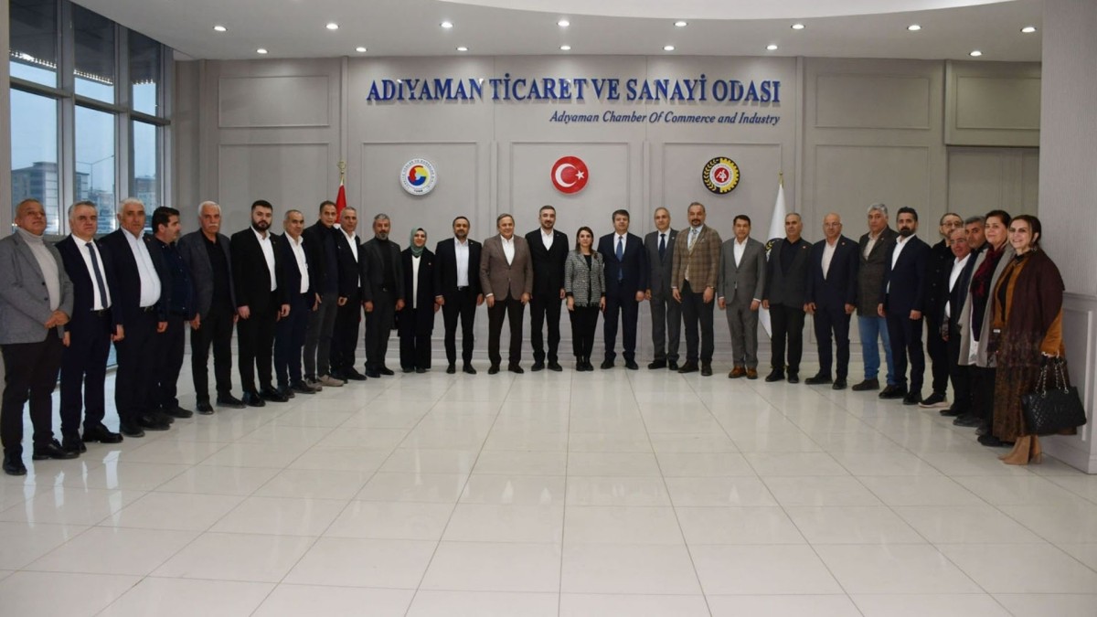 CHP Genel Başkan Yardımcıları Adıyaman’da ATSO’yu ziyaret etti