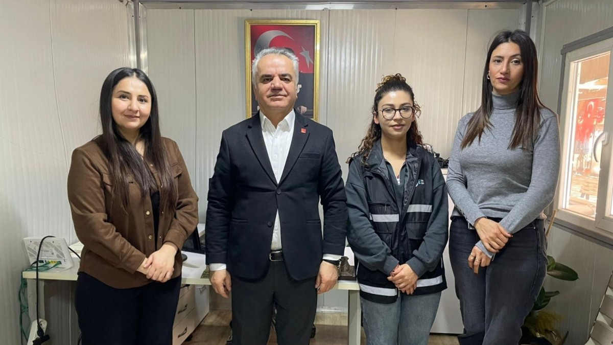 CHP’li Müslüm Aslanoğlu’ndan Perre Haber Ajansı’na ziyaret