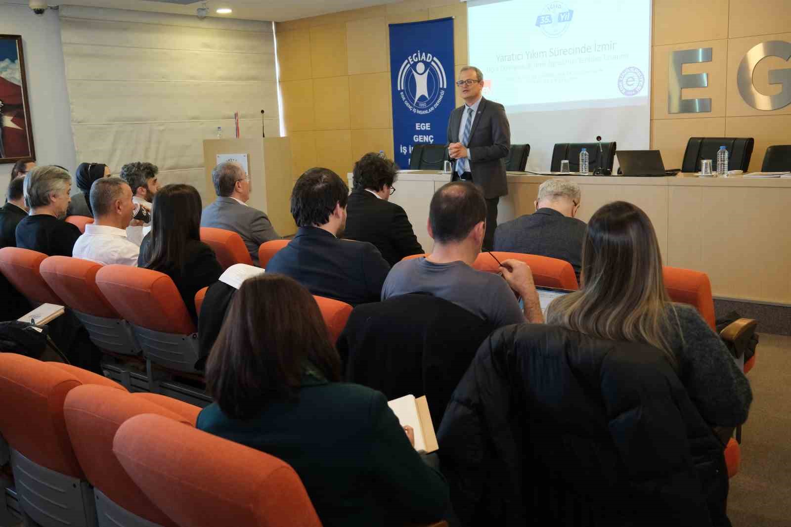 EGİAD Melekleri, yenilik ve girişimcilik ekosisteminin aktörleri ile buluştu