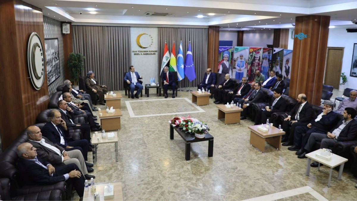 Erbil Başkonsolosu Erman Topçu’dan Türkmen Millî Bayramı ziyareti