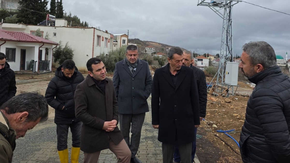 Gölbaşı Kaymakamı Algın’dan Karaburun Köyü Kalıcı Konutları’nda yağış sonrası inceleme
