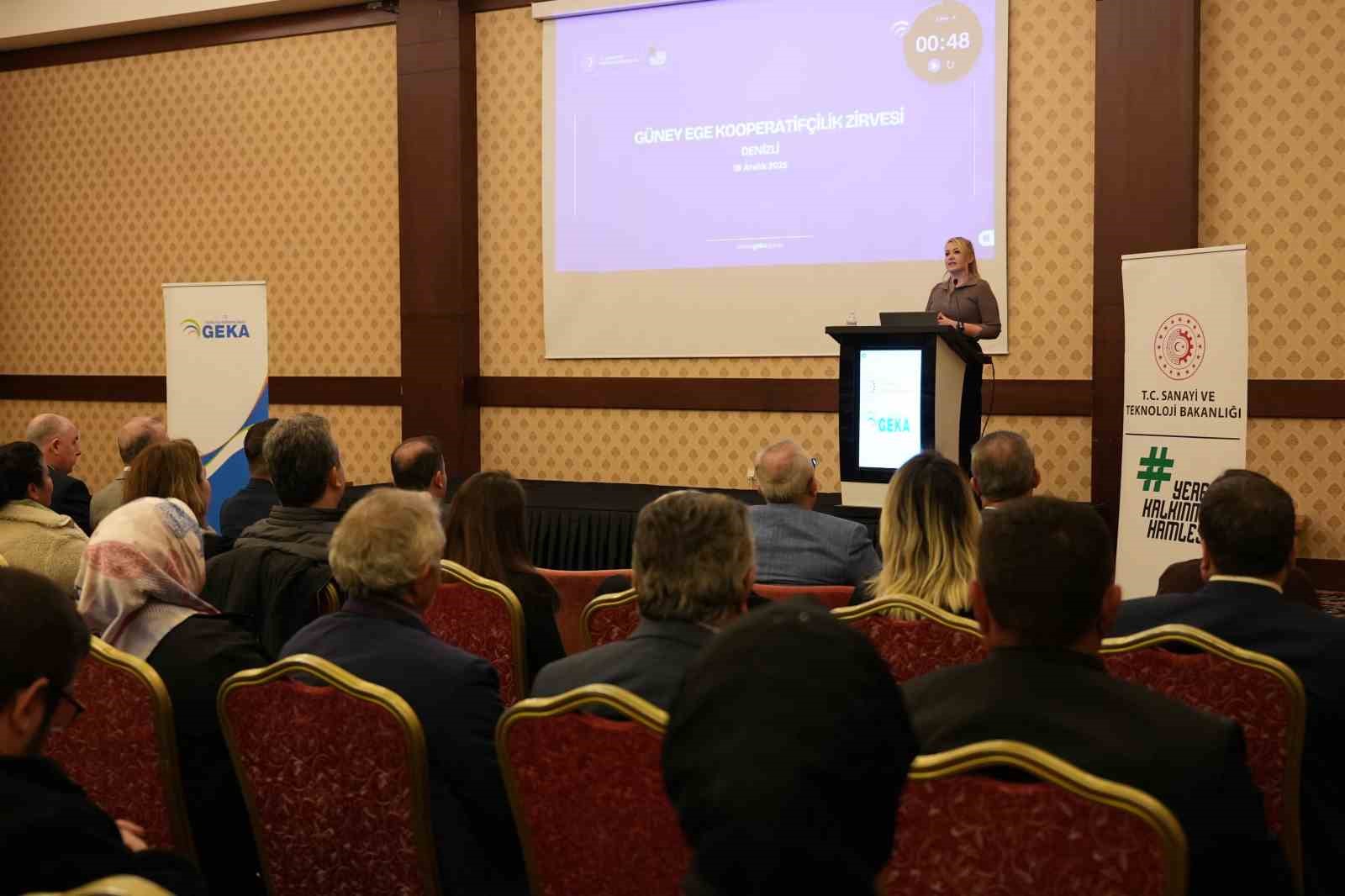 Güney Ege Kooperatifçilik Zirvesi GEKA’nın ev sahipliğinde toplandı