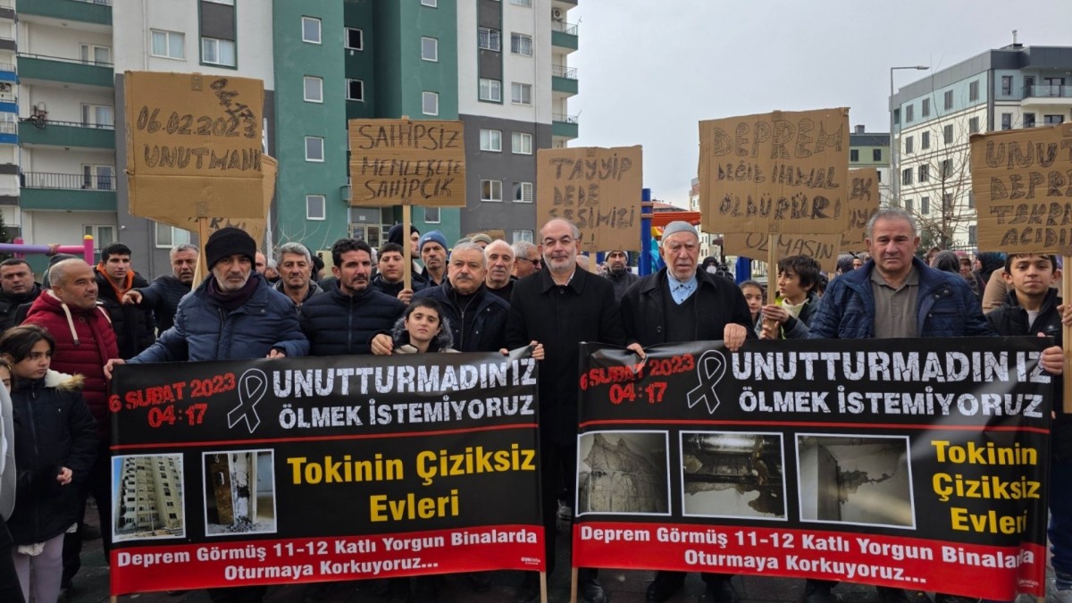 HÜDA PAR’dan Adıyaman Mara–Musalla TOKİ konutları için çağrı: ‘Gerekirse binalar boşaltılsın’  - Videolu Haber
