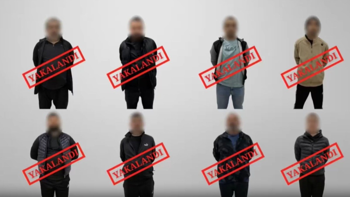 Kırmızı bültenle aranan 8 kişi Gürcistan’da yakalandı  - Videolu Haber