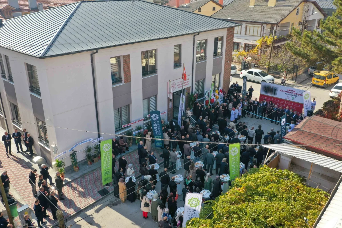 Konya Meram’da Yeni Aile Sağlığı Merkezi Hizmete Açıldı