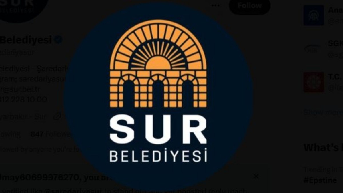 Sur Belediyesi logosunu değiştirdi